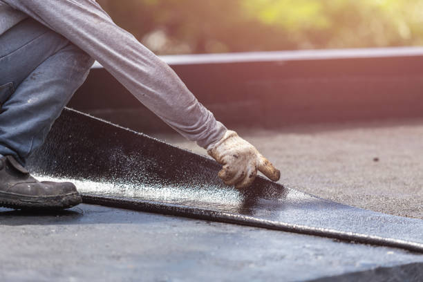 Professional Waterproofing technician working in Philadelphia, PA